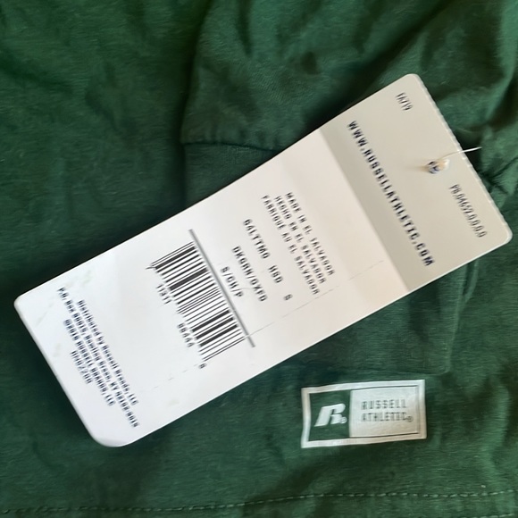 Vikings long sleeve shirt, NWT, men’s S, green/gold - Picture 2 of 3